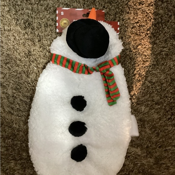 Dog Christmas Snowman Jacket Pet Clothing Size Small NWT - Picture 3 of 7